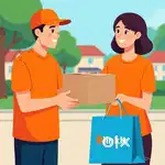 grocery delivery boy Darbhanga