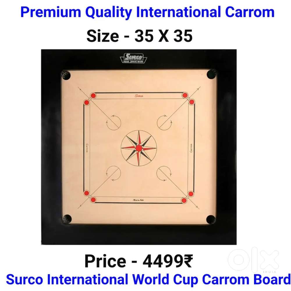 Carrom Boards Manufacturer Champion Waterproof