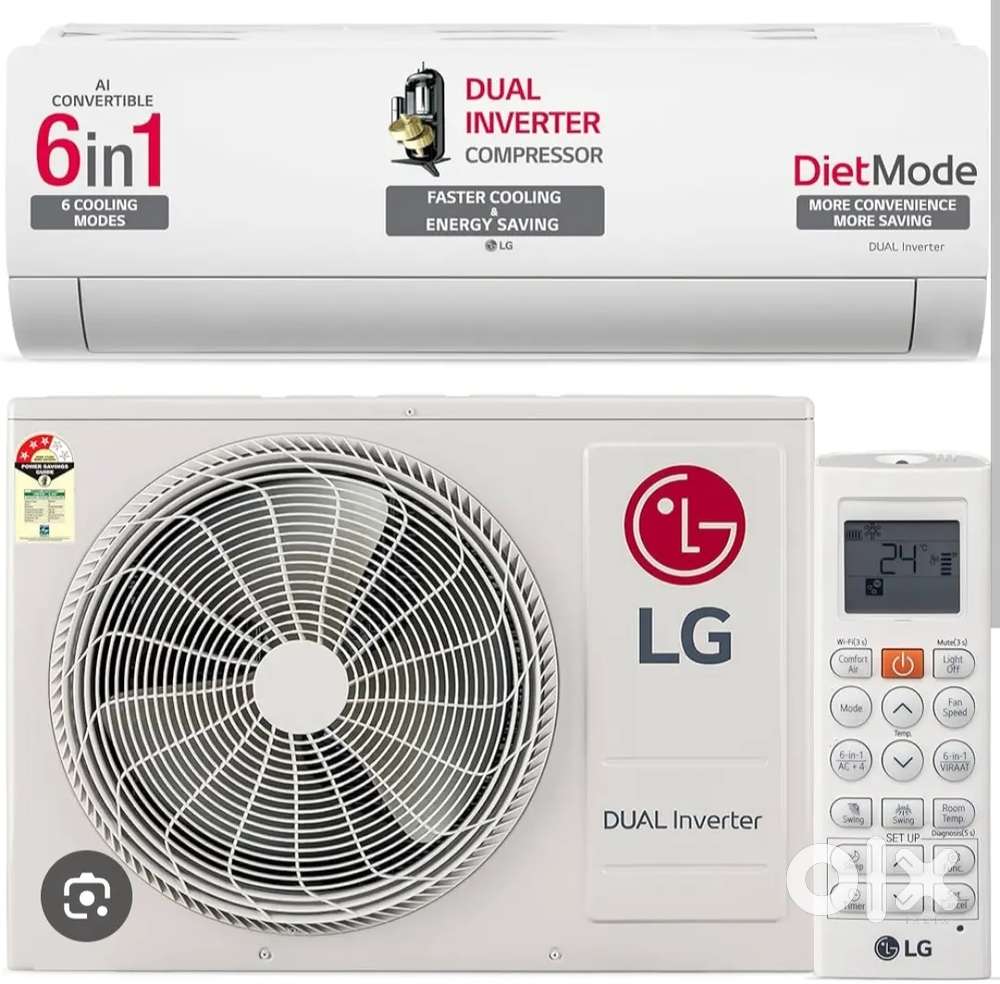 Lg 5 rated ac 6in 1 cooling