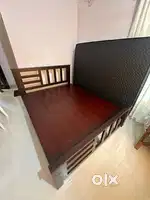Cot and mattress