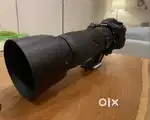 Nikon D7500 DSLR with 200-500 lense