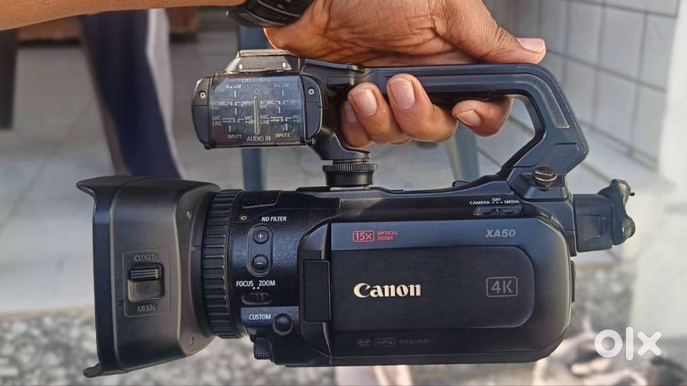 Canon XA50 UHD 4K30 Camcorder with Dual-Pixel Autofocus