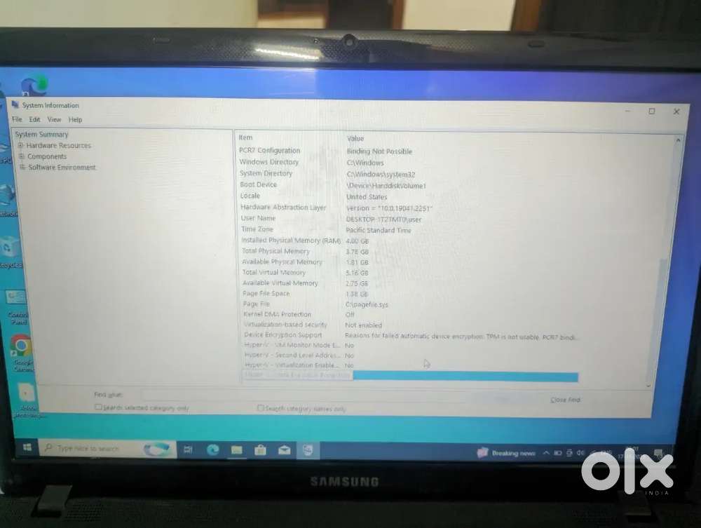 Samsung Laptop for Sale - Ready to Use