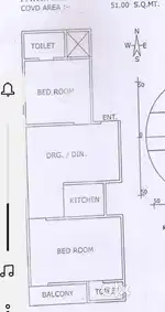 2BHK 2nd floor resale