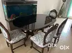 DINING TABLE CHAIRS - 6