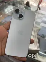 Iphone 15 blue 128gb with 7 month warranty from apple store with bill