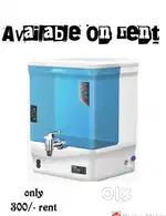 Water purifier on Rent