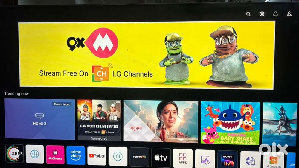 LG 55 inches smart Tv