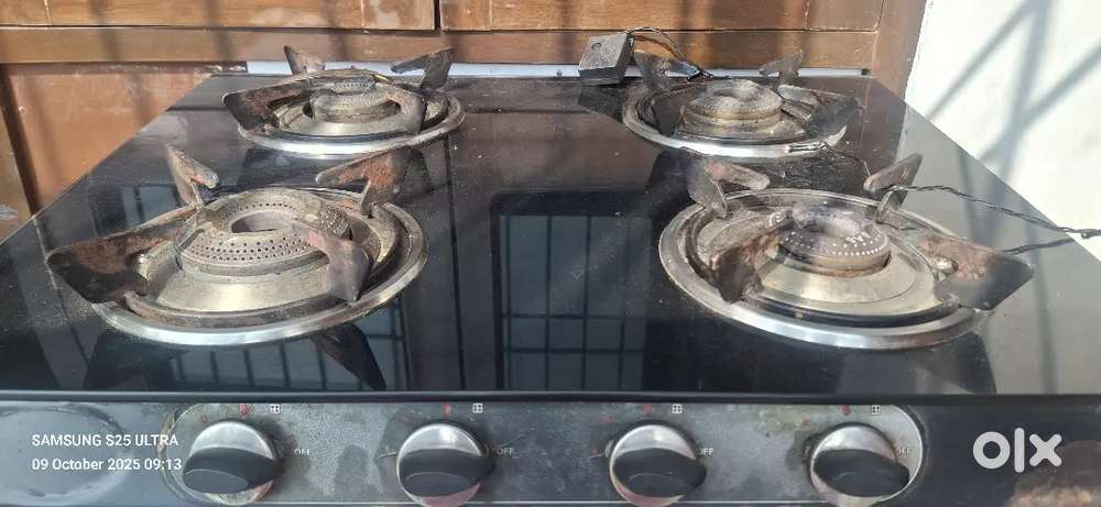 I have a new 4 face stove