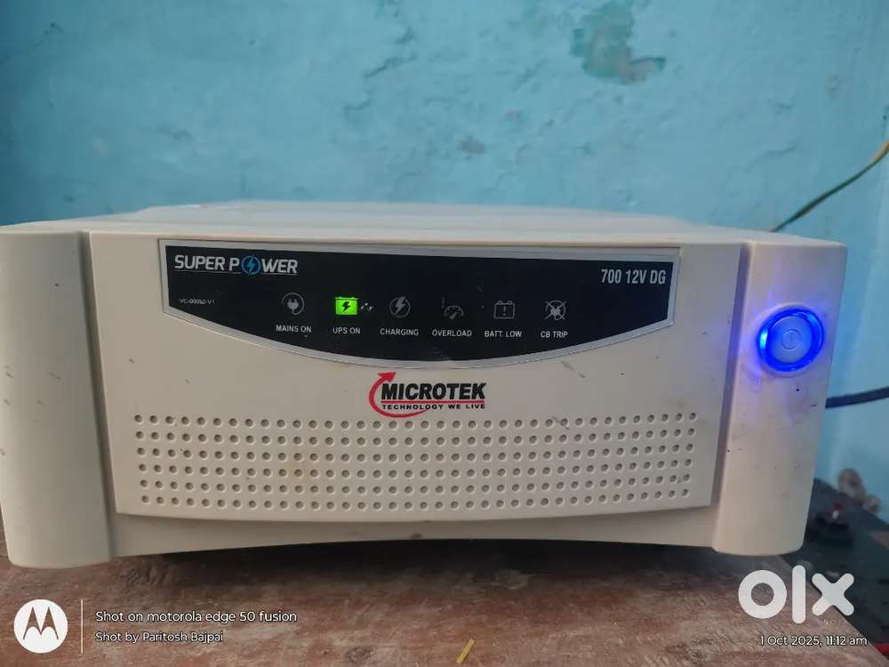 Microteck Inverter in 1.5 years service warranty 3 months old