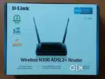 D–LINK WIRELESS N300 ADSL2+ROUTER