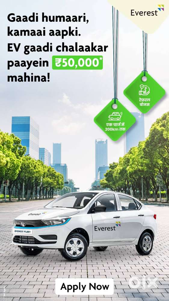 Cab Driver Wanted: Drive EVs with Everest Fleet in Bengaluru