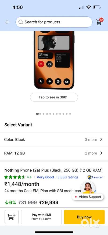 Nothing 2A+ (Fixed Rate)