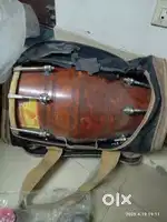 2 dholaks and 3 pair manjirazs and jhanjhar and dhapli