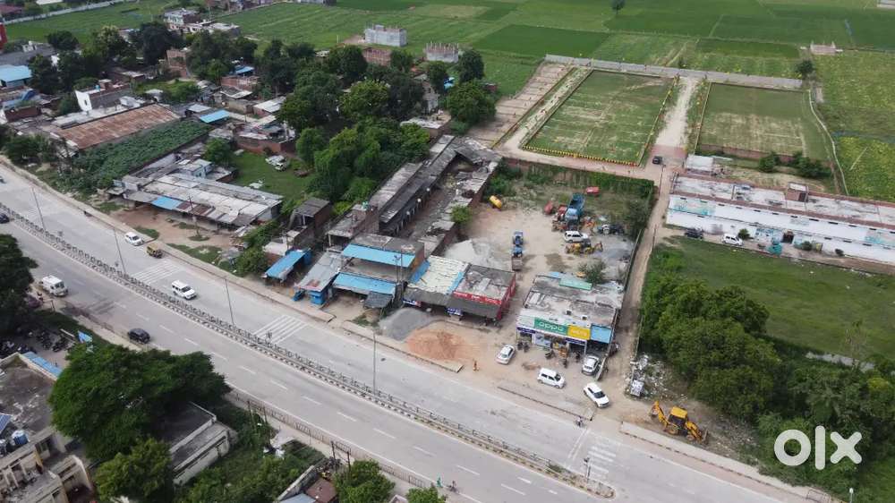 लखनऊ गोसाईगंज मार्केट में जिला पंचायत से अप्रूव्ड प्लाट बैंक लोन केसाथ