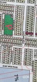 Park facing residencial plot for sale