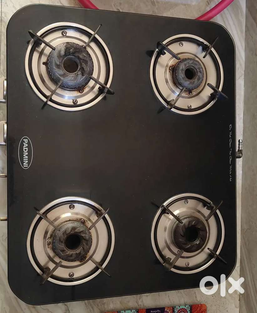 Gas Stove - Padmini (Tuffen Glass)