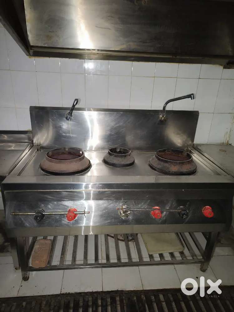 Commercial Gas Burner - 3 Burner - 1 PCS