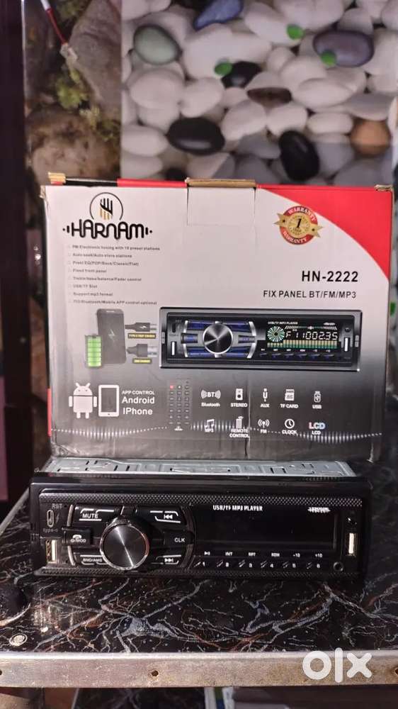 Car Stereo Available with box and bill