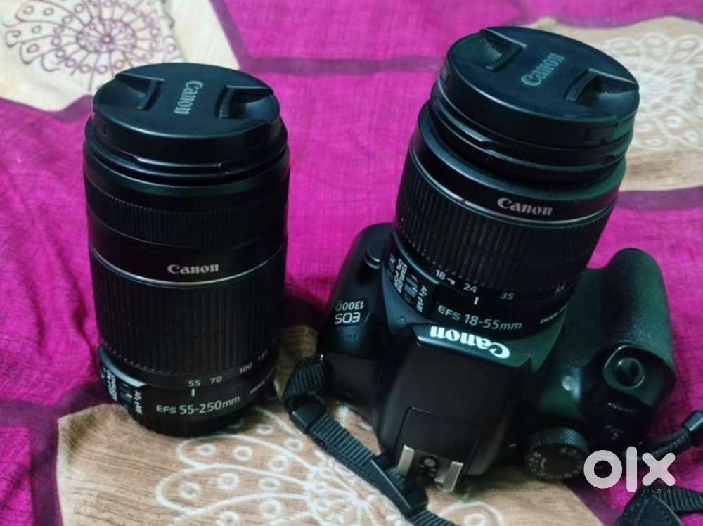 Canon eos 1300d with dual lens
