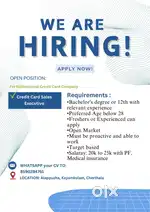 (URGENT HIRING)Credit card sales executives