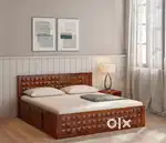 Pure wooden bed new