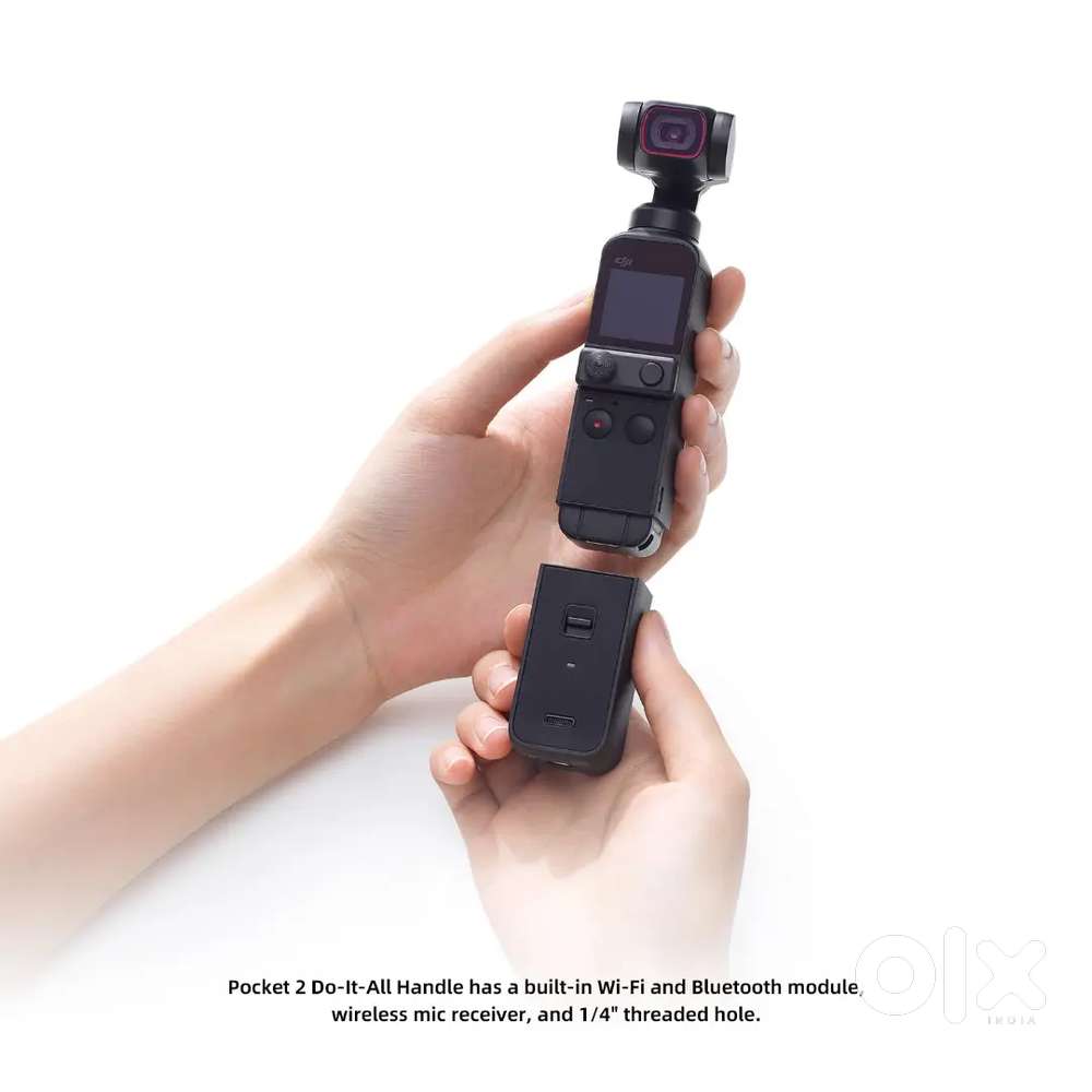 Dji Pocket 2 with all in one handle