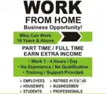 Part Time Data Entry Work