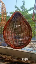 Cane jhula optional soft cushioning for added comfort