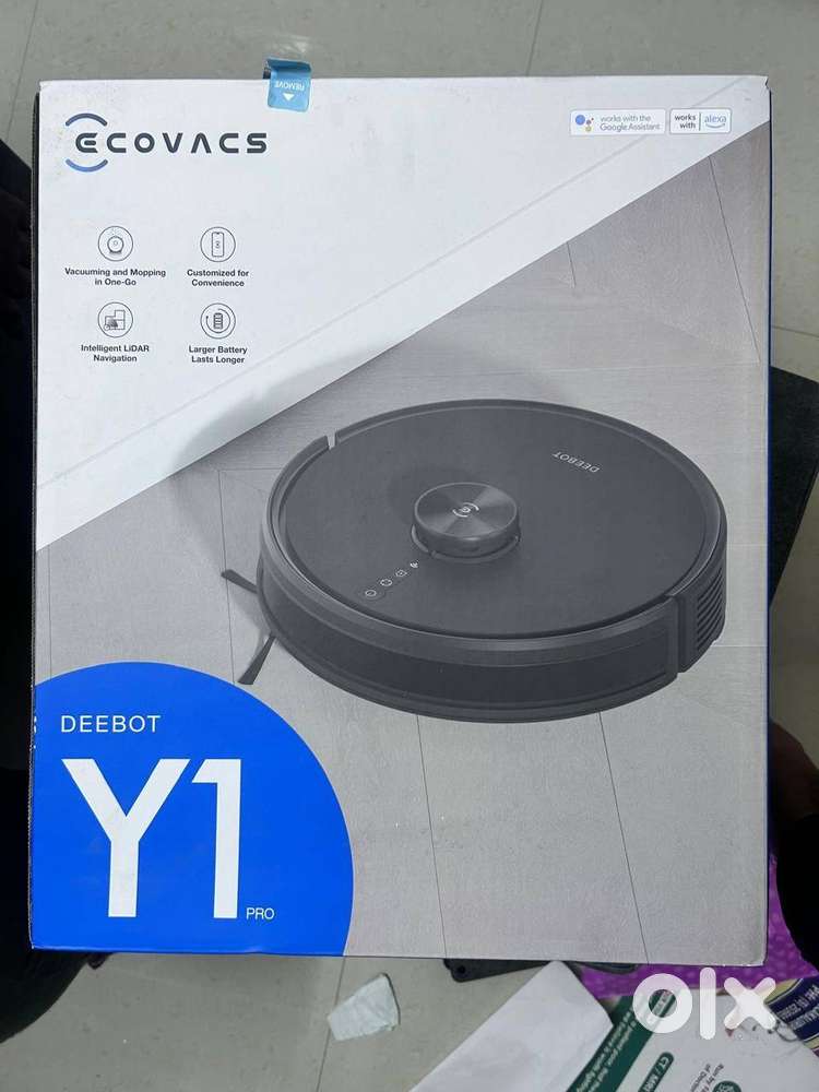 ECOVACS Deebot Y1 Pro 2-In-1 Robot Vacuum Cleaner