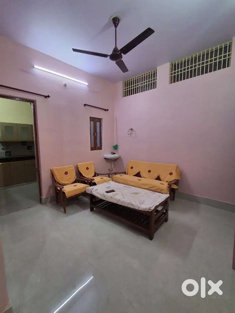 In the heart of the city close to school, hospital and temple.