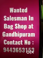 Bag shop sales Men and women