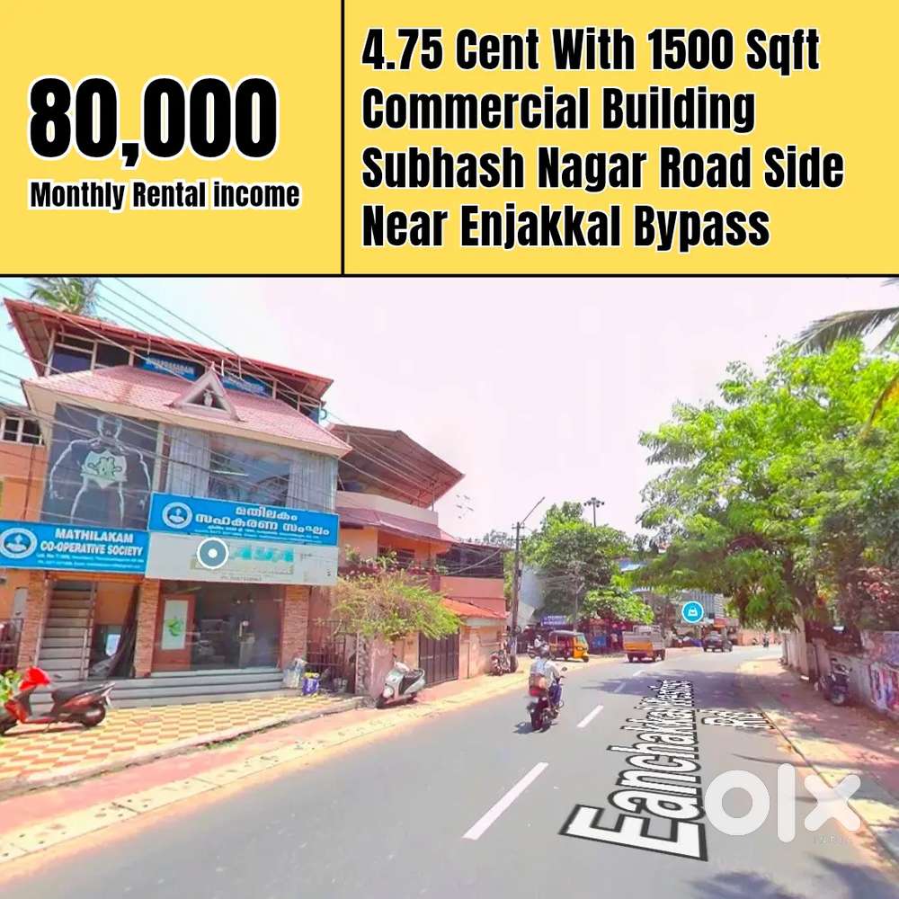 Commercial Building with Rental income Subash Nagar Near enjakkal