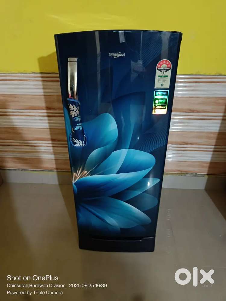 Whirlpool refrigerator 192 ltr 5 star