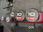 Iron dumbbell and bouncer dumble