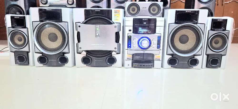 Sony music home thetre speakerpackage amplifier reciver muteki system