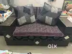 2seater sofa set ( 2 pieces) + table