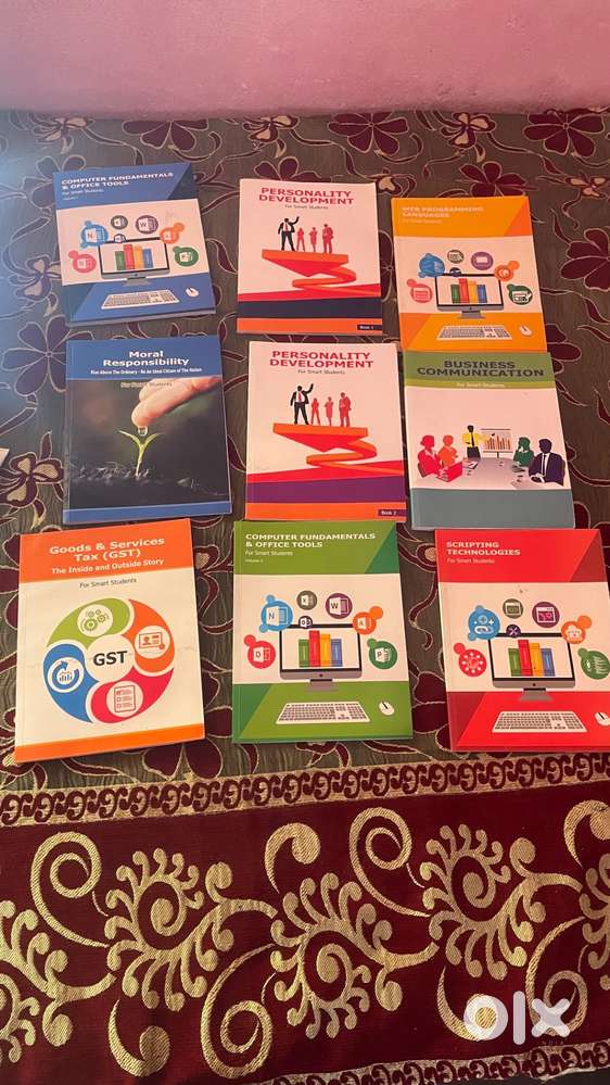 For Smart Students Complete Book Set (9 Books) – Computer, GST, Person
