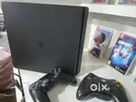 PS4 SLIM FOR SALE EXCELLENT CONDITION WITH ALL CABLES AND ACCESSORIES