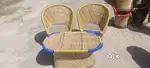 Bamboo furniture set home decor handicrafts Wall decor Wall hanging