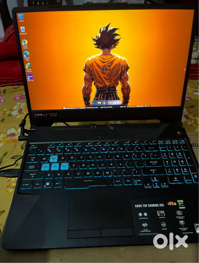 Gaming Laptop ASUS TUF A15 RTX 2050 RYZEN5 7SERIES 11.5 MONTHS OLD