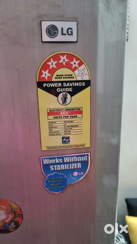 LG 4 star Frost Free Refrigerator