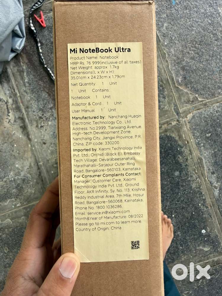 Xiaomi Notebook Ultra Max original condition no damages