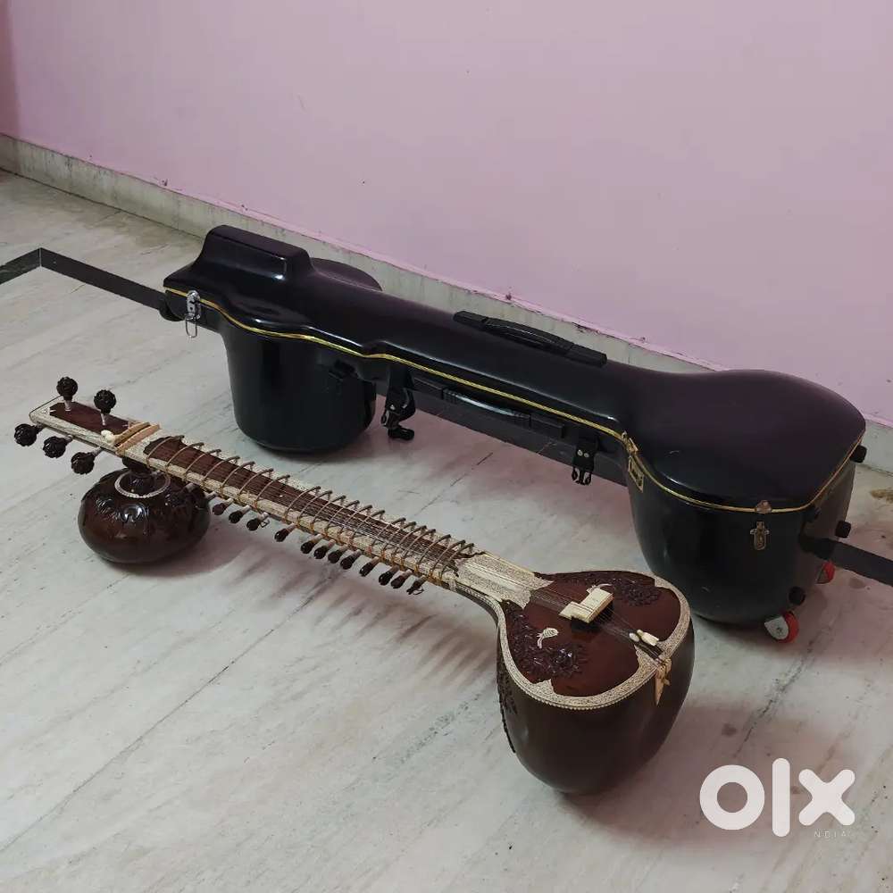 Handmade Hemen & Co. Sitar (Ravi Shankar / Beatles Legacy) with Case