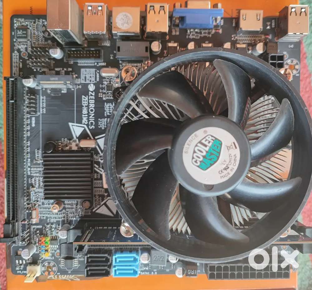 Zebronics h81 motherboard with i7 4770 and 8 gb ram