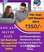 GST Registration, GST Return, Income Tax Return {ITR} & IEC/MSME