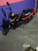 Hero bike one handed