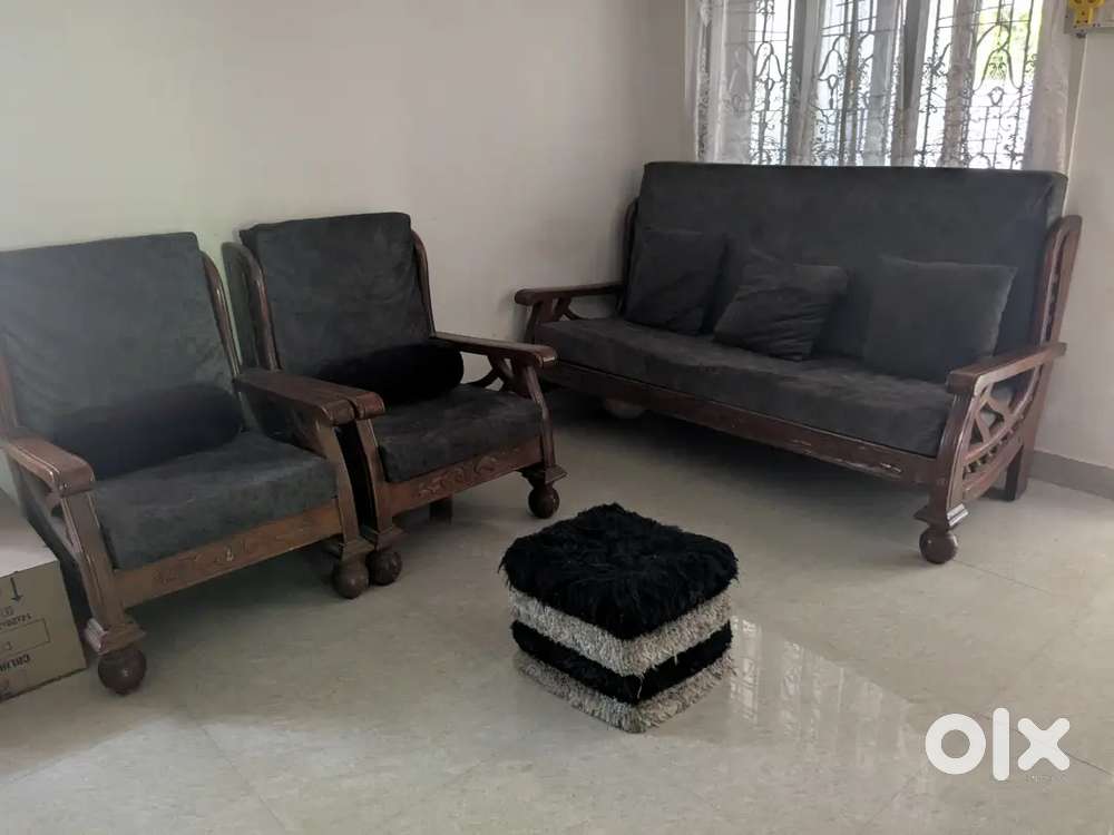 Teakwood sofa set