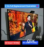 New 32 Android Smart Slim Bezel-less LED tv inbuilt Woofer Soundbar