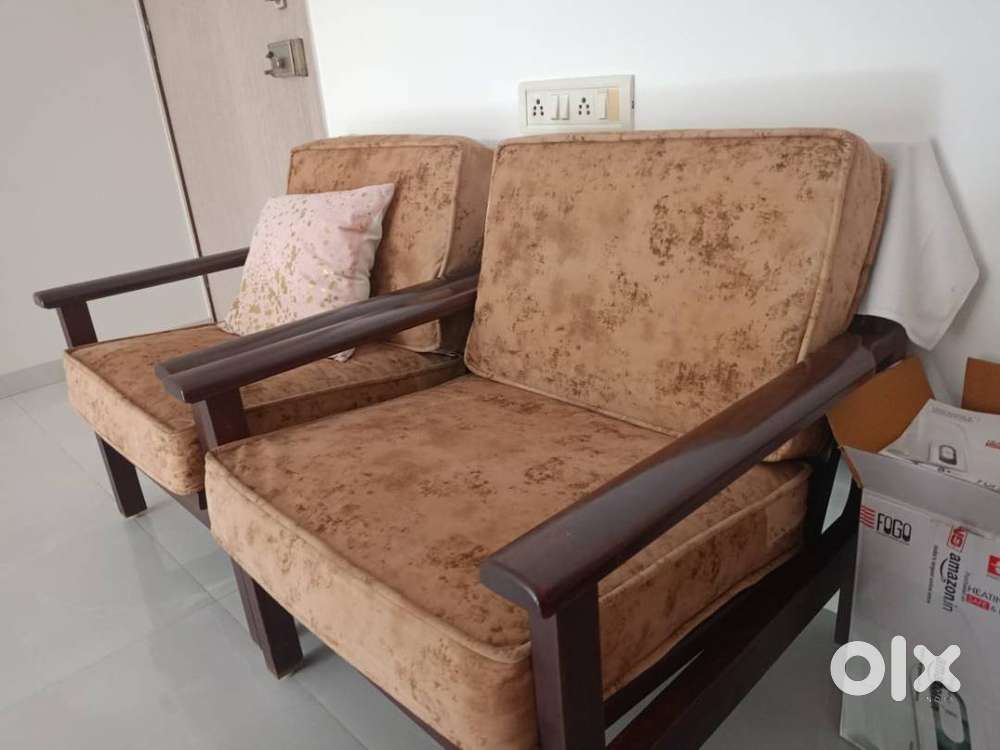 Wooden Sofa set with very good wood